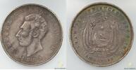 Mynter  Equador Sucre 1884-H Kv XF  147.43 £  +  14.74 £ shipping