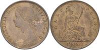 Großbritannien 1/2 Penny Victoria, 1837-1901. -