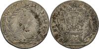 RDR Ungarn Nagybanya 20 Kreuzer 1759 Franz I., 1745-1765. fleckig, VF