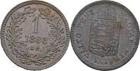 Austria Ungarn Kremnitz Kreuzer 1888 Franz Joseph, 1848-1916 AU