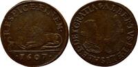 Belgien Brabant Antwerpen Rechenpfennig Jeton Albert und Elisabeth, 1598-1621 -