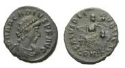 RÖMISCHE KAISERZEIT AE 4 Arcadius, 383 - 408, Münzstätte Constantinopel -