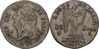 Frankreich Limoges 15 Sols Ludwig XVI., 1774-1793 -