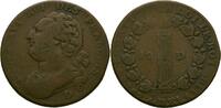 Frankreich Lyon 12 Denier Konstitution, 1791-1792 -