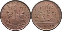 East India Company Madras 10 Cash -