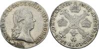 RDR Burgau Günzburg 1/4 Kronentaler 1791 Leopold II., 1790-1792 Jusiert, gereinigt, VF+