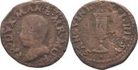 Italien Mantua Quattrino Francesco II. Gonzaga 1484-1519 -