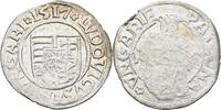 Ungarn Kremnitz Denar Ludwig II., 1516-1526 -