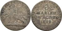Hannover 3 Mariengroschen Georg III., 1760-1820 -