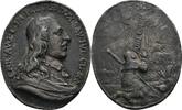 Pfalz Ovale Bleigußmedaille -