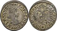 RDR Österreich Habsburg Wien Kreuzer 1677 Leopold I., 1657-1705 EF