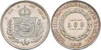 Brasilien Brazil 500 Reis Pedro II., 1831-1889 -