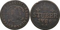 Jülich Berg 1/2 Stüber Karl Theodor, 1742-1799 -
