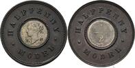 Großbritannien MODEL HALFPENNY Victoria, 1837-1901 -