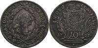 Bayern München 10 Kreuzer Maximilian III. Joseph, 1745-1777 -
