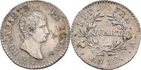 Frankreich Paris 1/4 Francs 1803-1804 Napoleon I. fast Stempelglanz 329.44 £  +  13.00 £ shipping