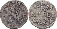 RDR Böhmen Prag Maly Groschen 1597 Rudolph II., 1576-1612 VF