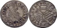 RDR Steiermark Graz 3 Kreuzer Erzherzog Karl, 1564-1590. VF
