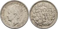 Niederlande 10 Cent Wilhelmina 1890-1948. -