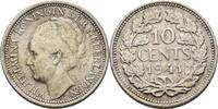 Niederlande 10 Cent Wilhelmina 1890-1948. -