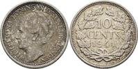Niederlande 10 Cent Wilhelmina 1890-1948. -