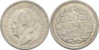 Niederlande 10 Cent Wilhelmina 1890-1948. -
