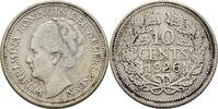 Niederlande 10 Cent Wilhelmina 1890-1948. -
