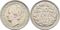 Niederlande 10 Cent Wilhelmina 1890-1948. -