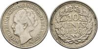 Niederlande 10 Cent Wilhelmina 1890-1948. -