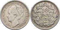 Niederlande 10 Cent Wilhelmina 1890-1948. -
