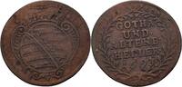 Sachsen Gotha Altenburg Heller Friedrich II. 1691-1732 -