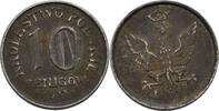 Geplantes Königreich Polen 10 Fenigow 1917 Kratzer, ss 8.67 £  +  8.67 £ shipping