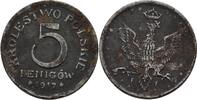 Geplantes Königreich Polen 5 Fenigow 1917 ss 8.67 £  +  8.67 £ shipping