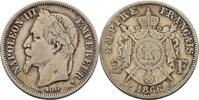 Frankreich Straßburg 2 Franken 1866 Napoleon III., 1852 - 1870 fast sehr... 21.67 £  +  8.67 £ shipping