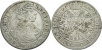 RDR Schlesien Breslau XV Kreuzer Leopold I., 1657 - 1705 -