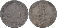 Spanien 2 1/2 Centimos Isabel II. -