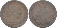 Spanien 2 1/2 Centimos Isabel II. -