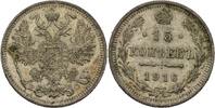 Russland Nikolaus II. 15 Kopeken 1916 BC ss+