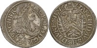 RDR Schlesien Breslau 3 Kreuzer Leopold I., 1657-1705. -