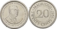 Mauritius 20 Cents Sir Ramgoolam -