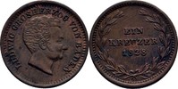 Baden Kreuzer Ludwig 1818-1830 -