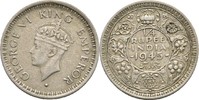 Britisch Indien 1/4 Rupie George VI., 1936-52 -