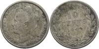 Niederlande 10 Cents Wilhelmina, 1890-1948 -