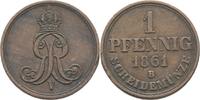 Hannover Pfennig Georg V., 1851-1866 -