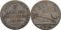 Hannover 3 Mariengroschen Georg III., 1760-1820 -