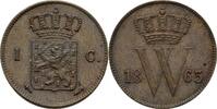 Niederlande Cent Willem III., 1849 - 1890 -