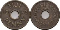 FIJI Penny Georg VI.,1936-1952. -