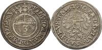 Brandenburg Ansbach 3 Kreuzer Joachim Ernst, 1603-1625 -