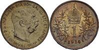 Österreich Ungarn 1 Kronen Franz Josef I. (1848-1916) -