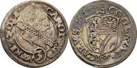 Schlesien Münsterberg Öls 3 Kreuzer KARL II., 1587-1617 -